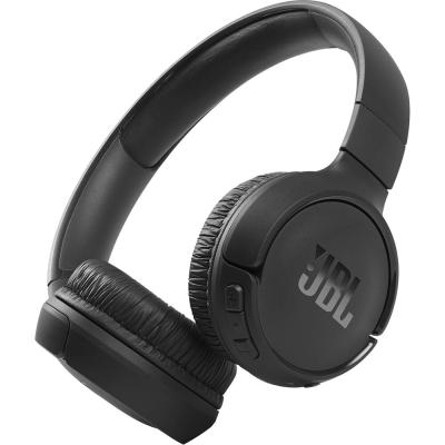 Наушники беспроводные JBL TUNE 510BT, накладные, встроенный микрофон, складной дизайн, JBL Pure Bass, звонки в режиме hands-free, Bluetooth 5.0, Black