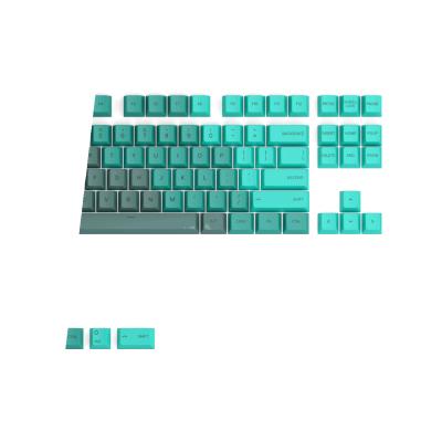 Набор кнопок на клавиатуру, Glorious, GPBT Keycaps Rain Forest, GLO-KC-GPBT-RF, 115 кнопок, PBT пластик, Темно-зеленый/Зеленый