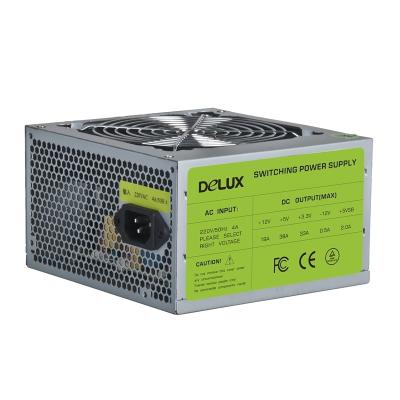 Power Unit DELUX DLP-25D 300W(360A)20+4PIN,2*SATA,3*big 4pin,1*small 4pin,1*12CM fan,Without ON/OFF