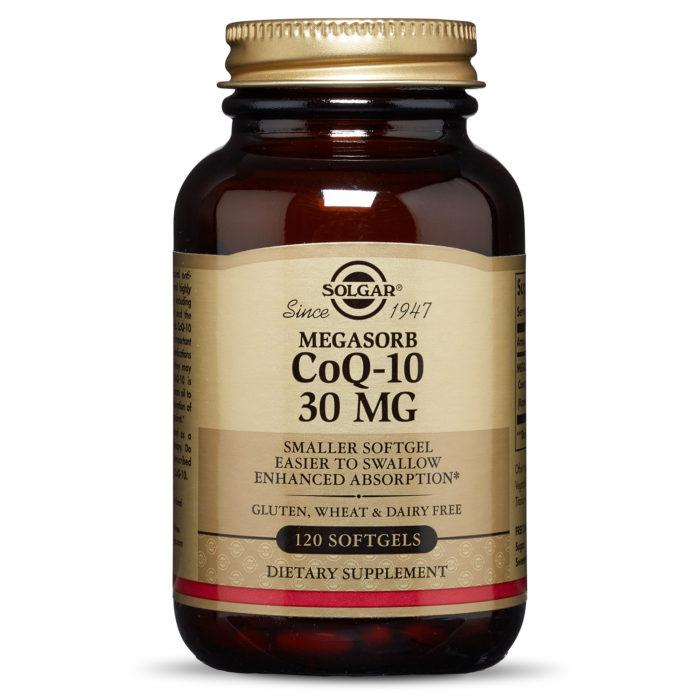 Solgar, Megasorb CoQ-10, 30 мг