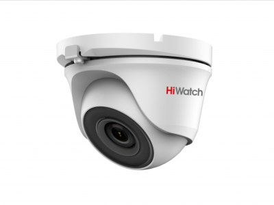 HD-TVI camera HIWATCH DS-T203(B) (2.8mm) купольн,уличная 2MP,IR 20M