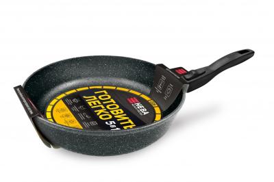 Сковорода Нева Металл 28 "Готовить легко" stone с/р GL2028