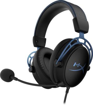 Наушники с микрофоном HYPERX 4P5L3AA (HX-HSCAS-BL/WW) Cloud Alpha S (Blue) jack 3.5 mm BLACK/BLUE