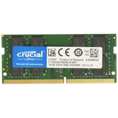 SODIMM DDR4 16GB PC4 (3200MHz) 1.2V, CRUCIAL