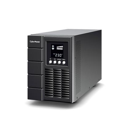 Источник бесперебойного питания, CyberPower, OLS1500E, Мощность 1500ВА/1350Вт, OLS-серия,On-Line, Напольный, ЖК/ Smart/USB/RS-232/Tel.line, Диапазон работы AVR: 160-300В, Бат.блок 3 шт., Вых: 4xIEC C13, Чёрный