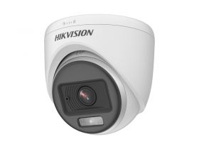 HD-TVI camera HIKVISION DS-2CE70KF0T-PFS(2.8mm) купольн,внутр 5MP,LED 20M ColorVu,MIC
