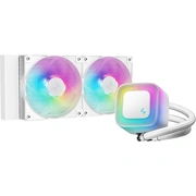 DEEPCOOL LE240 WH V2 WHITE ARGB 120*2 FAN LGA1851/1700/1200/115*/AMD