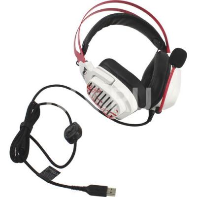 Наушники с микрофоном A4Tech BLOODY G565 RGB Gaming 7.1 USB ENERGY WHITE