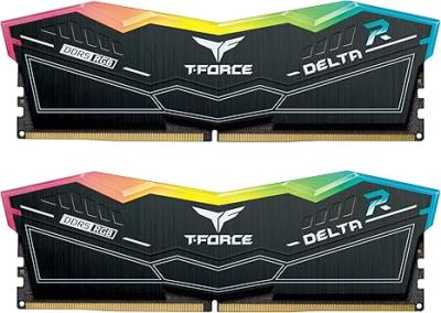 DDR5 Team Group T-Force Delta RGB 48GB (2x24GB) 7600MHz CL36 Black (FF3D548G7600HC36EDC01)