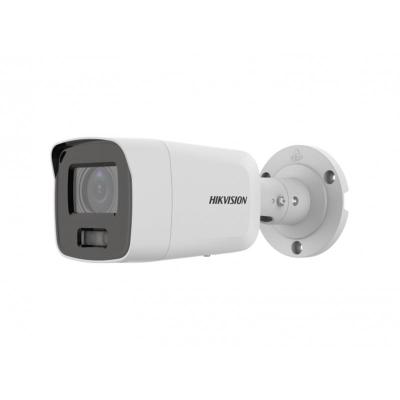IP camera HIKVISION DS-2CD2087G2-LU(4mm)(C)(O-STD) цилиндр,уличная 8MP,LED 40M,MIC,MicroSD,AcuSense