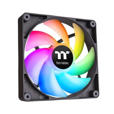 Кулер для компьютерного корпуса, Thermaltake, CT120 ARGB Sync PC Cooling Fan, CL-F149-PL12SW-A, 12V, 120мм, 2000об.мин, 4pin, 57.05CFM, 25.8 dBA, Габариты 120x120x25мм, Черный