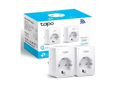 Умная мини Wi-Fi розетка TP-Link Tapo P100(2-pack), IEEE 802.11b/g/n, 2,4 ГГц