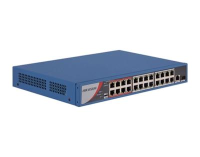 HUB Switch HIKVISION DS-3E0326P-E/M(B)(STD)24x100MbpsPoE,1x1000Mbps,1x1000 SFP,PoE budget:230W Metal