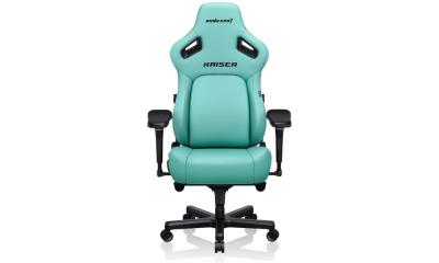 Gaming Chair AD12YDDC-L-20-C-PV/C AndaSeat Kaiser 4 L GREEN 5D Armrest 65mm wheels PVC Leather