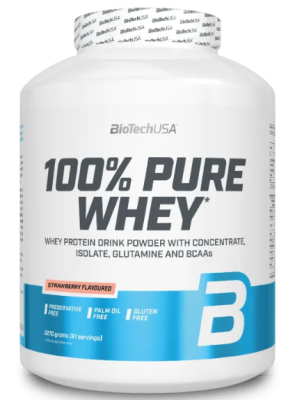 BioTech 100% Pure Whey 2270 гр (много вкусов)