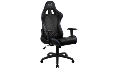 Gaming Chair AEROCOOL AC110 AIR BLACK 2D Armrest 65mm wheels PVC Leather Gaming Chair AEROCOOL AC110 AIR BLACK 2D Armrest 65mm wheels PVC Leather