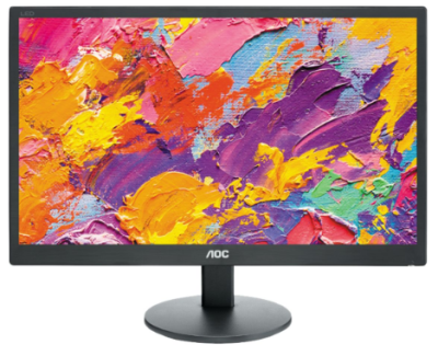 AOC 18,5" E970SWN, LED, BLACK 1366 x 768 16:9 HD; 100000000:1; 250cd/m2; 5ms УЦЕНКА