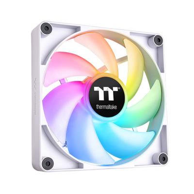 Кулер для компьютерного корпуса, Thermaltake, CT140 ARGB Sync PC Cooling Fan, CL-F154-PL14SW-A, 12V, 140мм, 1500об.мин, 4pin, 77.37CFM, 30.5 dBA, Габариты 140x140x25мм, Черный