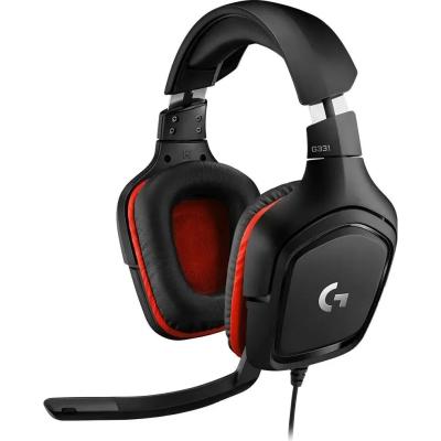 Наушники проводные Logitech G331 Gaming Headset, накладные, откидной микрофон, длина кабеля 2 м, jack 3.5mm, Black