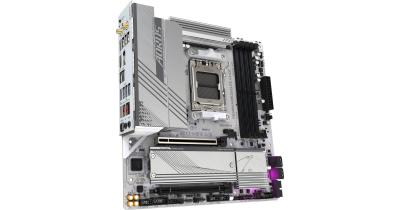 M/B AM5 GIGABYTE B650M AORUS ELITE AX ICE/4xDDR5/2xM.2/1xPCI-EX16 4.0/4xSATA/2.5Gb Ethernet/Wi-Fi 6E Module/PS-2/4xUSB2.0/7xUSB3.2/USB Type-C/HDMI+DP
