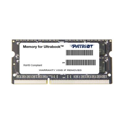Модуль памяти для ноутбука, Patriot, SL PSD38G1600L2S DDR3, 8GB, SO-DIMM <PC3-12800/1600MHz>