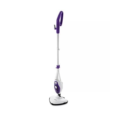 Паровая швабра, Kitfort, КТ-1004-4, фиолетовый, Мощность 1500Вт, Ёмкость резервуара 350мл, Пластик, Подача пара 8-35г/мин, Длина шнура 4.8м, Фиолетовый