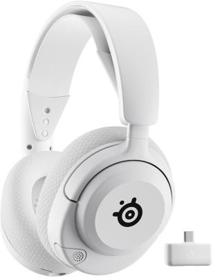 Наушники с микрофоном SteelSeries Arctis Nova 5 WIRELESS WHITE