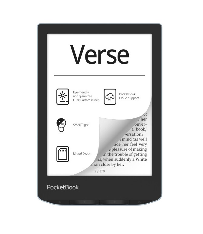 Электронная книга PocketBook PB629-2-CIS голубой