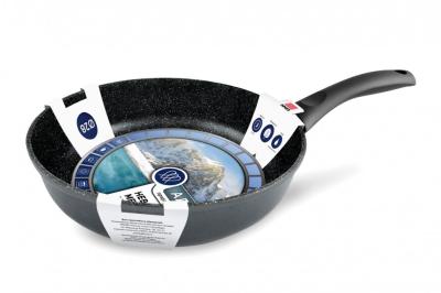 Сковорода Нева Металл 28 литая "Природные минералы" "Алтай" индукционная н/р 27128I