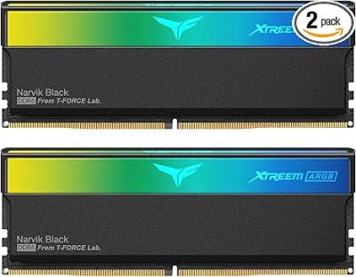 DDR5 Team Group T-Force XTREEM ARGB 48GB (2x24GB) 7600MHz CL36 Black (FF9D548G7600HC36EDC01)
