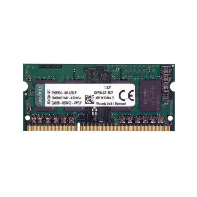 Модуль памяти для ноутбука, Kingston, KVR16LS11S6/2, DDR3, 2GB, CL11, DIMM <PC3-12800/1600MHz>