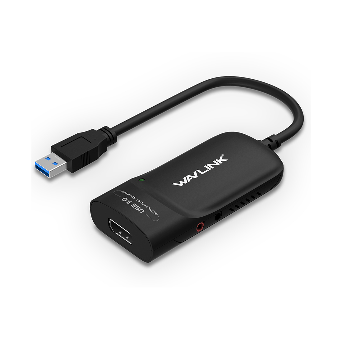 Внешняя USB видеокарта, WL-UG3501H, USB 3.0 на HDMI 2K, Переходник HDMI на DVI, Чёрный