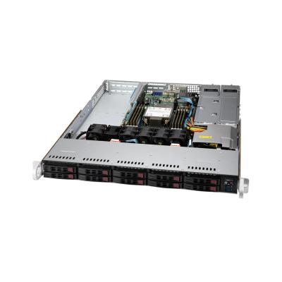 Серверная платформа, SUPERMICRO, SYS-110P-WR, Up to 270W TDP, 8 DIMMs, Supports 3DS DDR4-3200, RDIMM/LRDIMM/Intel® DCPMM, 2 PCI-E 4.0 x16 (FHFL) slots, 1 PCI-E 4.0 x16 (LP) slot