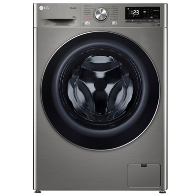 Стиральная машина LG F2V5PS2S 8кг Gray/Black Gloss