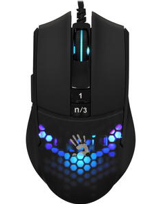 A4TECH BLOODY L65 MAX LIGHTWEIGHT GAMING 12000CPI HONEYCOMB RGB METAL FEET ACTIVE USB