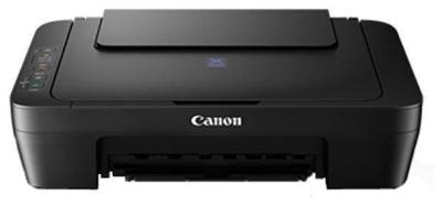 Цветное МФУ Canon Pixma E414, 1366C009AA, Струйное, A4, 8,0 изобр./мин. (A4), Чернила PG-46/CL-56, Подача 60 листов, Планшетный сканер, 19 сек., USB 2.0