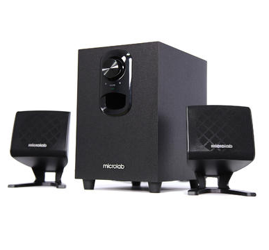 Microlab Subwoofer M-223II 2.1 BLACK 17W(9+2*4)