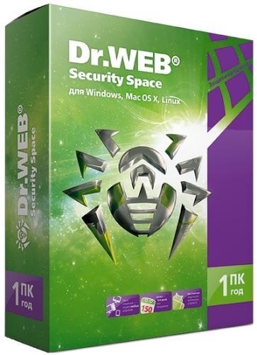 DrWEB Security Space 1пк 1год