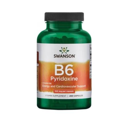 Swanson Vitamin B-6 100 mcg (250 капс)