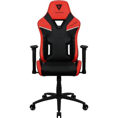 Gaming Chair ThunderX3 TC5 EMBER RED 3D Armrest 65mm wheels PVC Leather