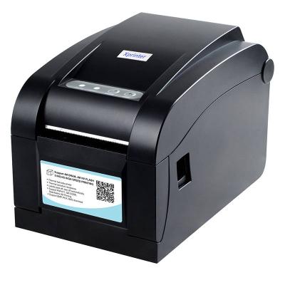 Xprinter XP-350B 3inch direct thermal barcode&Receipt printer USB+SERIAL,Black,152mm/s,EU plug