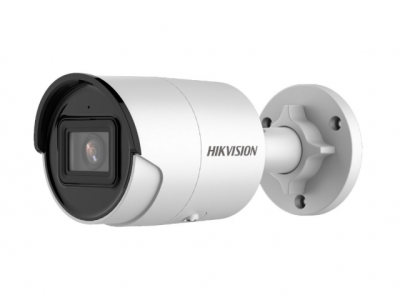 IP camera HIKVISION DS-2CD2083G2-IU(2.8mm) цилиндр,уличная 8MP,IR 40M,MIC,MicroSD,AcuSense