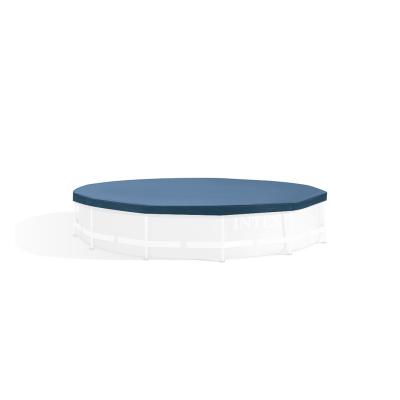 Тент для каркасных бассейнов диаметром 366 см, INTEX, 28031, Винил PVC, Тёмно-синий, Цветная коробка