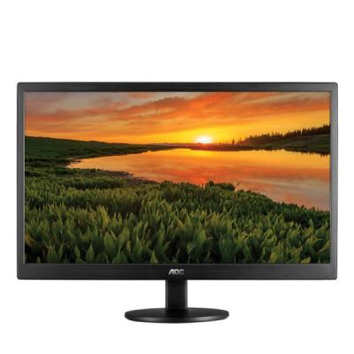 AOC 18.5" E970SWHEN Ultra Slim (1366x768), LED HD TN, 60Hz, 20000000:1, 200cd/m2, 90/65, 5ms, VGA, HDMI,  Black + HDMI кабель, переходник (HDMI + DVI)  в комплекте