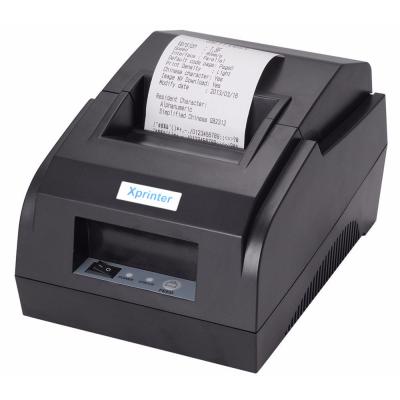 Xprinter XP-58IIL 58mm desktop receipt printer, USB+bluetooth, 90mm/s, EU plug