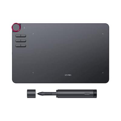 Графический планшет, XP-Pen, Deco 03, Разрешение 5080 lpi, Чувствительность к нажатию 8192, Беспроводной интерфейс, Рабочая область 10"х6,25", Чёрный