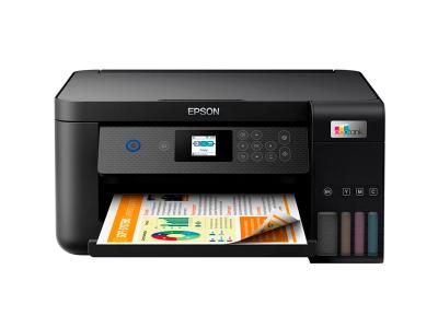 Epson L4260 with Wi-Fi, Duplex (A4, printer, scanner, copier, 33/15ppm, 5760x1440dpi printer, 1200x2400dpi scaner, copier 600x600 dpi), Автоматическая двусторонняя печать, USB, цветной LCD-дисплей, Epson iPrint, Epson Email Print, Black, с оригинальн