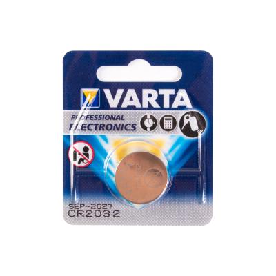 Батарейка, VARTA, CR2032-BP1, Lithium Battery, CR2032, 3V, 1 шт.