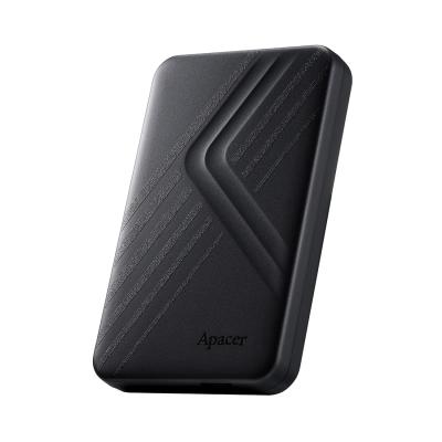 Внешний жёсткий диск, Apacer, AC236, AP2TBAC236B-1, 2TB, 2.5", USB 3.2, Чёрный