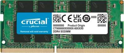 SODIMM DDR4 8GB PC4 (3200MHz) 1.2V, CRUCIAL